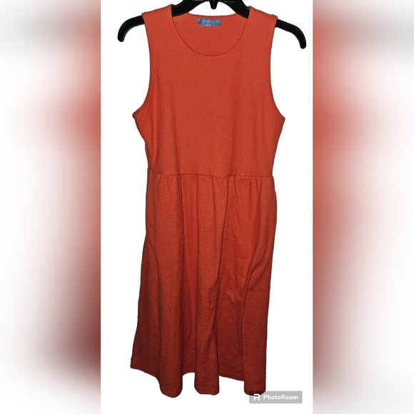 Draper James RSVP A-Line Dress Size Small Orange - Picture 1 of 3